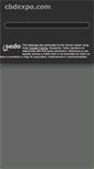 Mobile Screenshot of cbdexpo.com